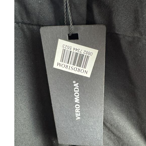 Vera Moda Womens XL "32 Black Barrel Pants Rolled Cuffs NWT Business Casual - Picture 12 of 13